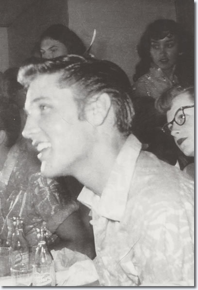 Elvis Presley : Backstage : Tyler : January 25, 1955