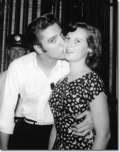 Elvis Presley and Kathy Campbel : August, 1956.