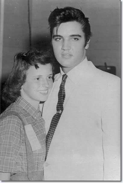 Elvis and contest winner at Multnomah Athletic Club - Sept. 2, 1957