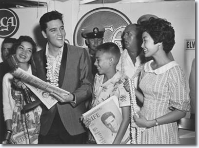 Elvis Presley : March 25, 1961 : U.S.S. Arizona Benefit Concert : Press Confernce.