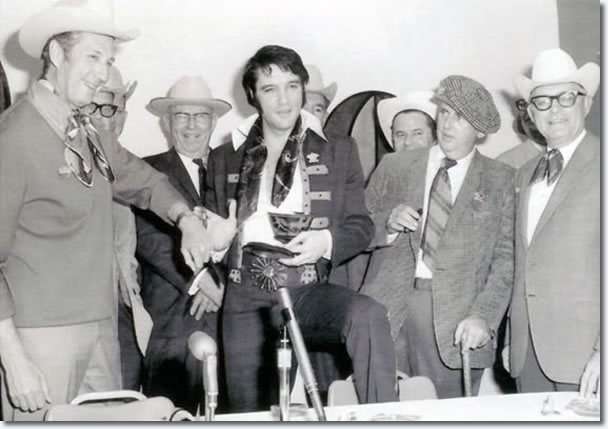 Elvis Presley : Houston Astrodome : March 1, 1970 : The Press Conference.