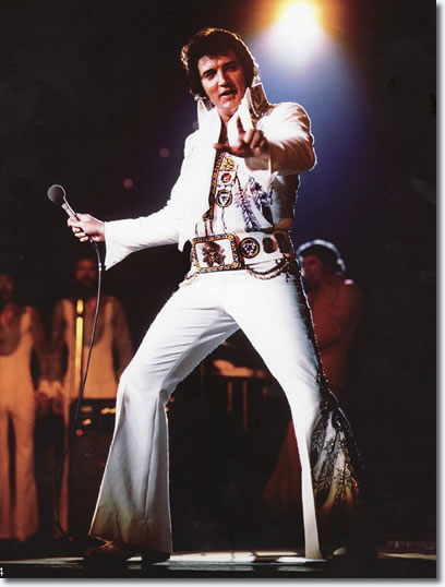 Elvis Presley : Mid-South Coliseum : Memphis Tennessee : June 10, 1975.