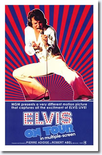 Elvis On Tour 1972 Poster