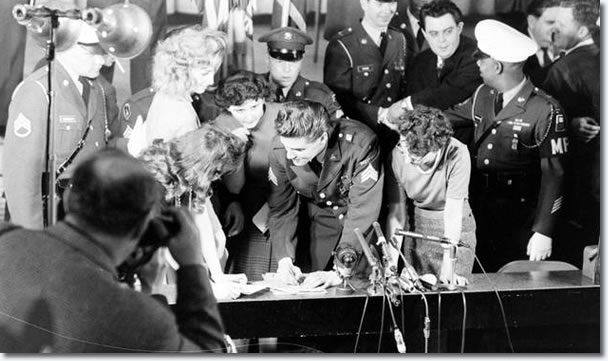 Elvis Presley : The Press Conference, Fort Dix, March 3, 1960.
