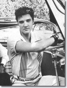 Elvis Presley in the BMW Isetta