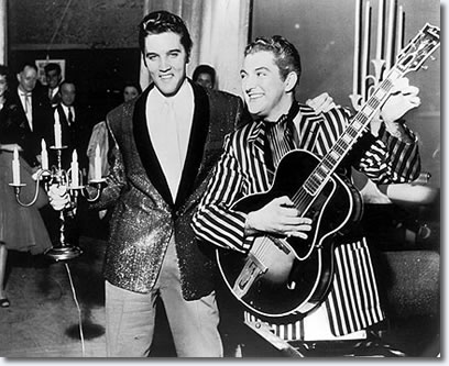Elvis Presley and Liberace - April 1956