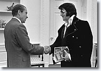 December 21, Elvis' famous visit with President Richard Nixon at the White House occurs. 