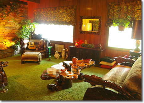 Jungle room ... Elvis bought the furniture in one hit to annoy his dad, who hated it / Scott Jenkins