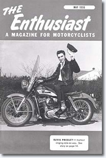 Elvis Presley on the cover of The Enthusiast