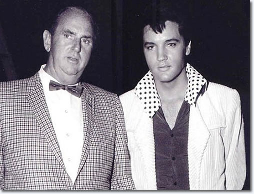 Image result for images of a pic of Colonel Tom Parker with elvis