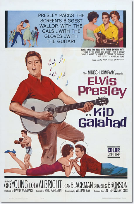 US theatrical Poster for Kid Galahad.