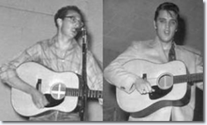 Buddy Holly and Elvis Presley : February 13, 1955 : Lubbock, Tx. Fair Park Coliseum