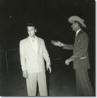 Elvis Presley : Bryan, Tx., Aug 23, 1955