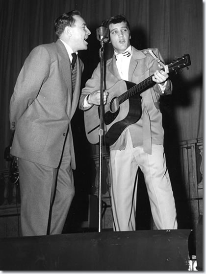 Dewey Phillips & Elvis Presley Ellis Auditorium, Memphis February 6, 1955
