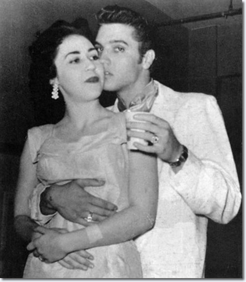 Elvis Presley with Kay Wheeler : San Antonio : April 15, 1956.