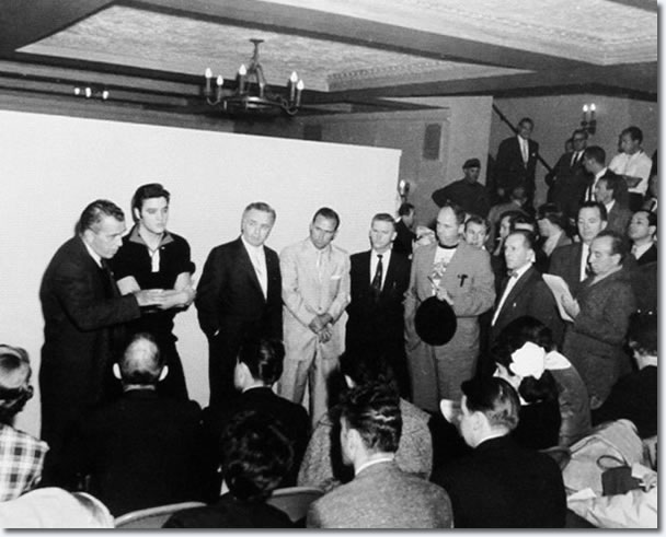 Elvis Presley : The Ed Sullivan Show Press Conference : New York, October 26, 1956.