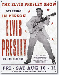 Elvis Presley in Person 10-11 August. Jacksonville, FL. Florida State Theater