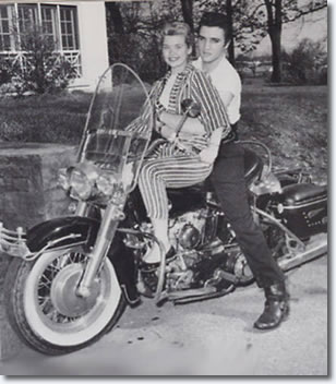 Elvis Presley with Yvonne Lime April 19, 1957