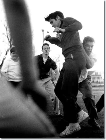 Elvis Presley Touch Football - Dave Wells Community Center December 27, 1956