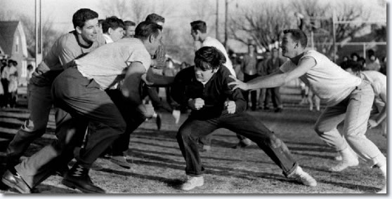 Elvis Presley Touch Football - Dave Wells Community Center December 27, 1956