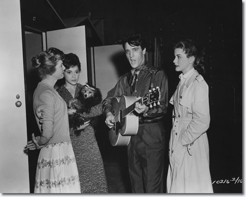 Jan Shepard, Liliane Montevecchi, Elvis and Dolores Hart