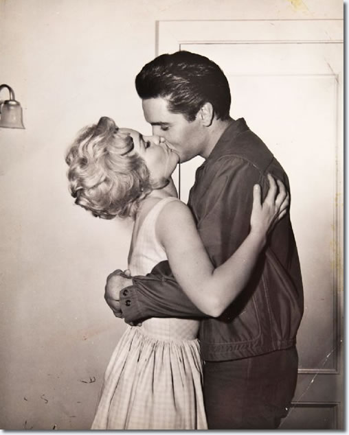 Tuesday Weld and Elvis Presley