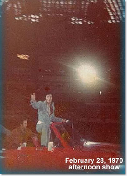 Elvis Presley : Houston Astrodome : February 28, 1970 : Afternoon Show.