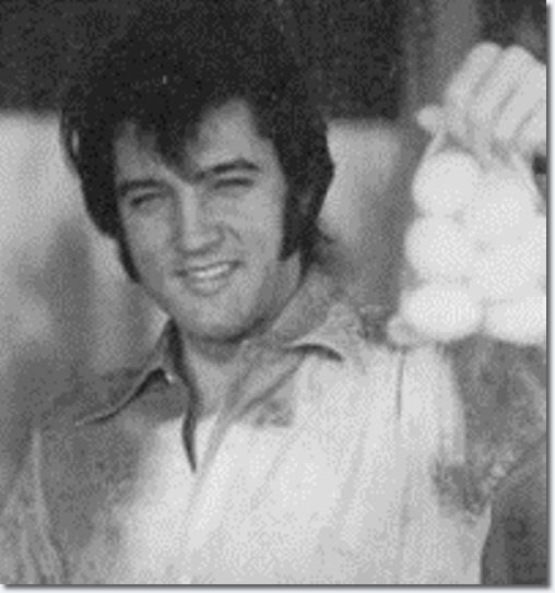 Elvis Presley at easter 1970.