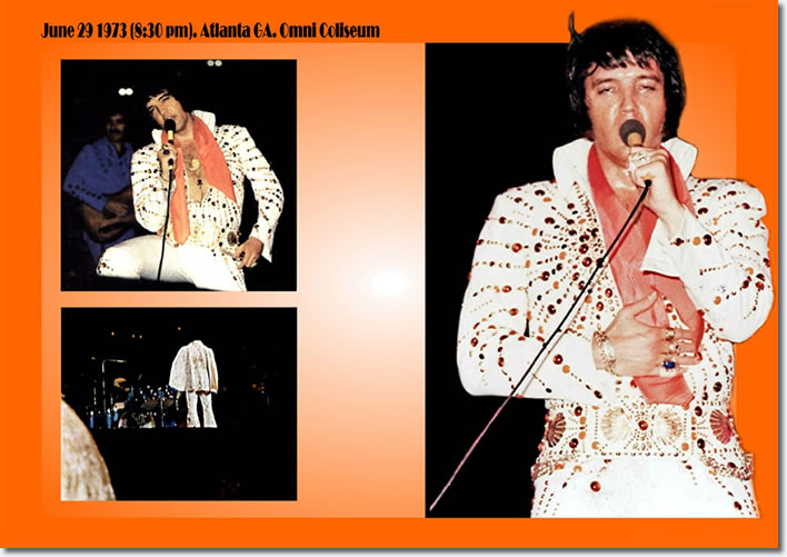 Elvis Presley : Atlanta : Omni Coliseum : June 29, 1973