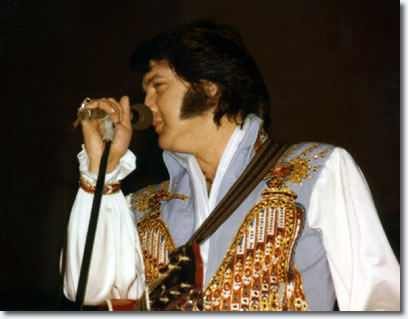 Elvis Presley at Long Beach Arena, Long Beach, Ca April 25, 1976