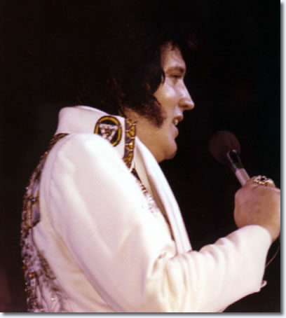 Elvis Presley at the Anaheim Convention Center, Anaheim, Ca Nov 30, 1976
