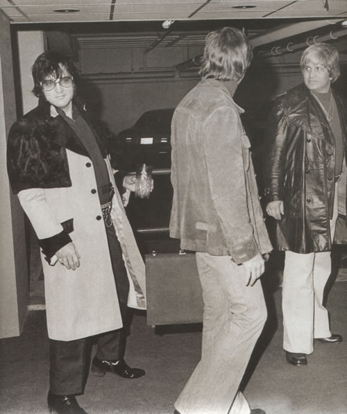 Elvis Presley, Dick Grob and Ed Parker, February 16, 1977.