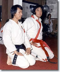 Master Kang Rhee & Elvis Presley