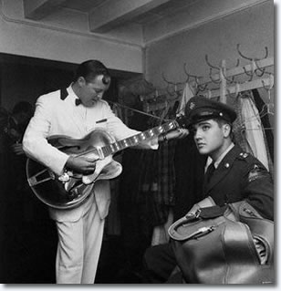 Elvis and Bill Haley - October 23, 1958
