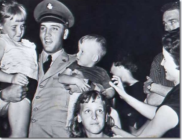 Elvis Presley in the US Army June 1958