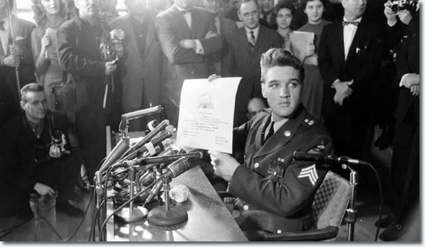 Elvis Presley at Fort Dix | March 3, 1960