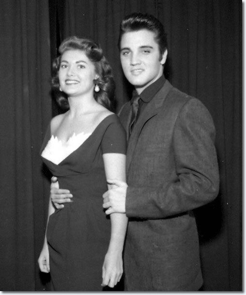 Elvis Presley and Joan Adams : Las Vegas, October 1957