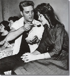 Elvis and Priscilla in Germany