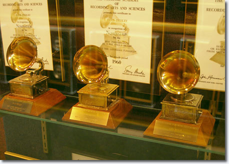 Elvis won three Grammy Awards for, surprisingly, his gospel music / Scott Jenkins