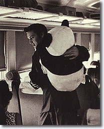 Elvis - July 1956 with Toy Panda